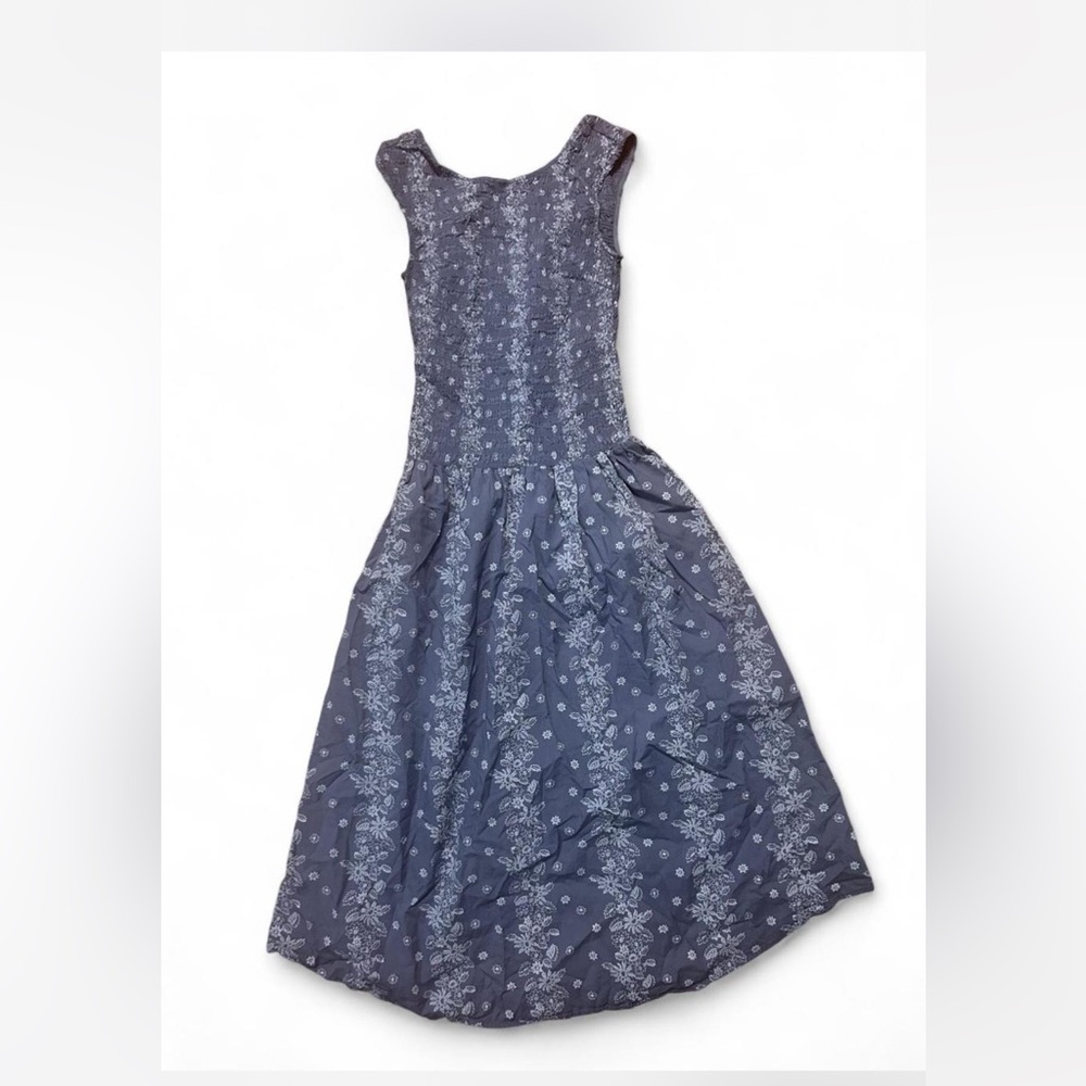 Universal Thread Blue Floral Midi Dress